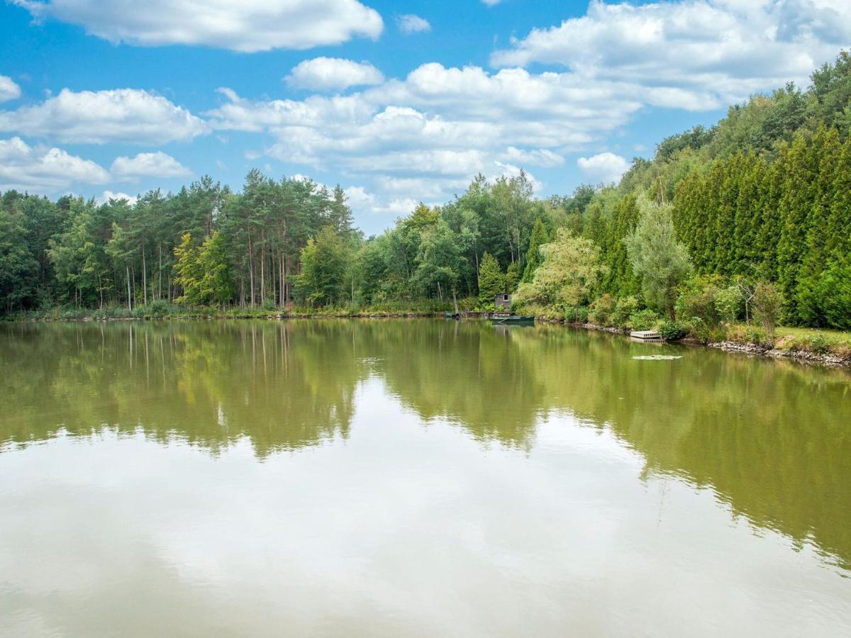 Comfy Houseboat In Florennes Next To The Forest Exterior photo