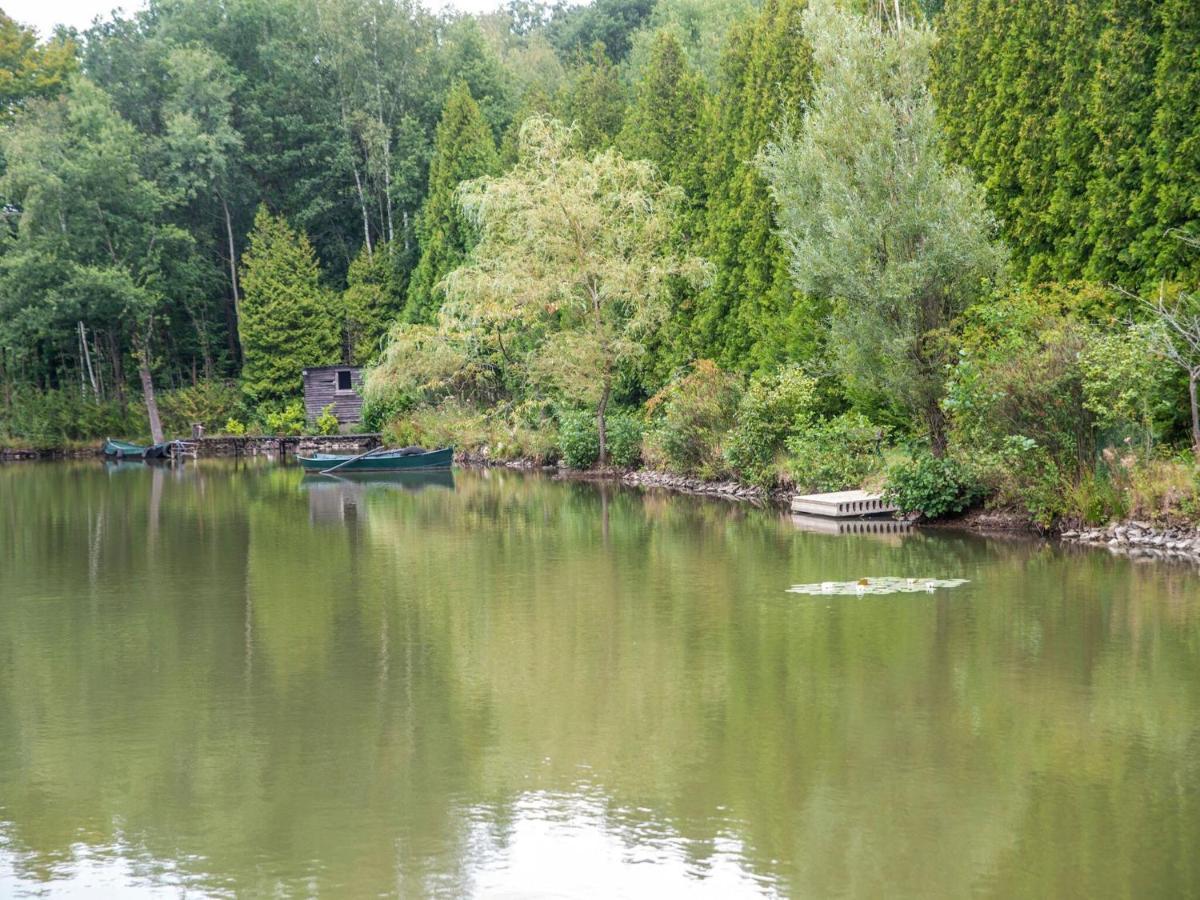 Comfy Houseboat In Florennes Next To The Forest Exterior photo