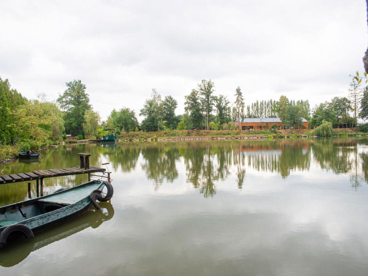 Comfy Houseboat In Florennes Next To The Forest Exterior photo